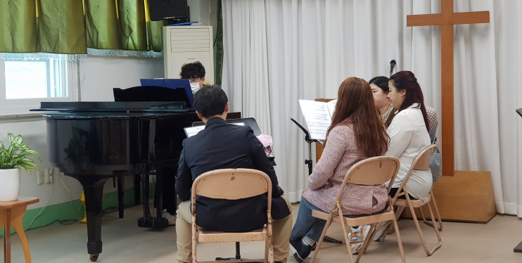 〔찬양선교팀〕포시즌중창단 찬송의밤 연습