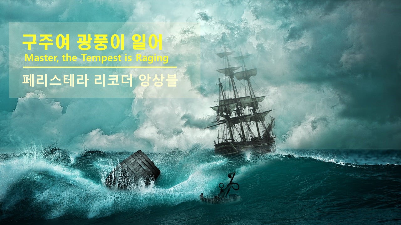 [리코더 연주]｜구주여 광풍이 일어｜Master, the Tempest is Raging｜...
