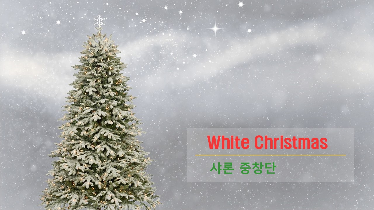 [찬양 중창]｜샤론 중창단｜화이트 크리스마스｜White Christmas | 「제 187회...