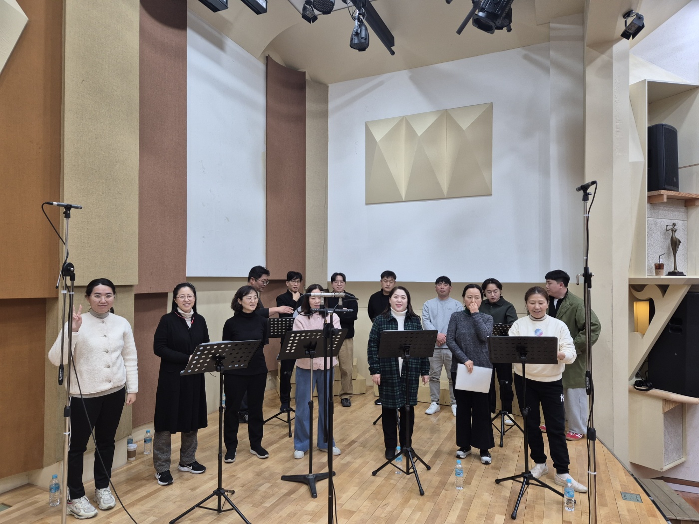 〔찬양선교팀〕블레싱중창단「국악찬송 음원녹음」-실황버전 녹음.2
